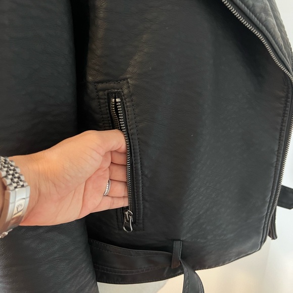 Victoria’s Secret Faux Leather Moto Jacket - Picture 9 of 12